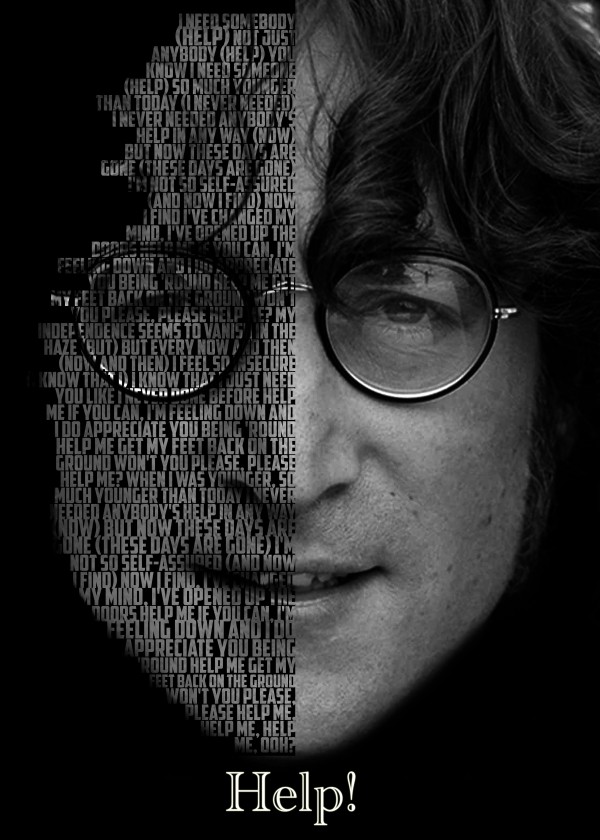 Help  - The Beatles by Gunawan Rb